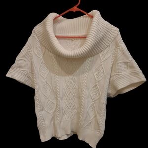 Sweater oversized cowl neck medium